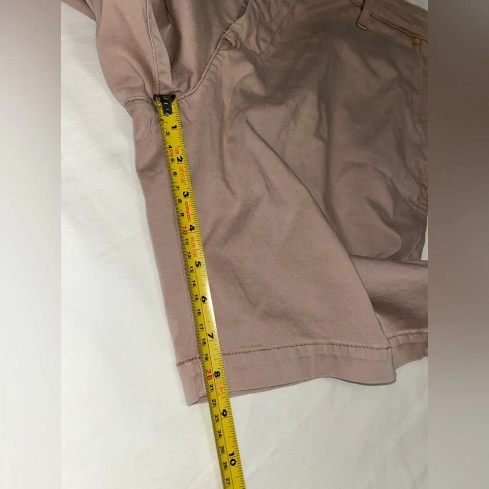 Men’s AG Adriano Goldschmied Wanderer Slim Trouser Shorts 36R Dusty Rose Brown - Picture 14 of 15